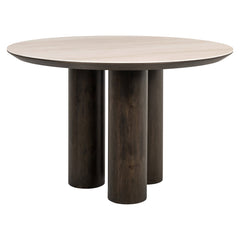 Richmond Interiors Table À Manger Rond En Travertin Ritz | ø 120 cm