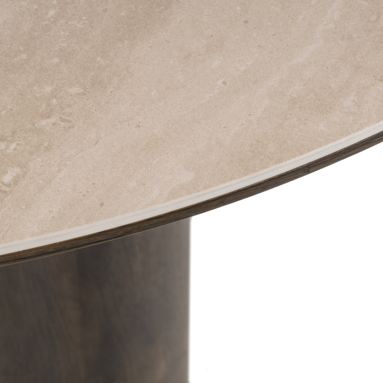 Richmond Interiors runder Travertin Esstisch Ritz | ø 120 cm