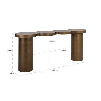 Richmond Interiors Konsole Bubba | Gold