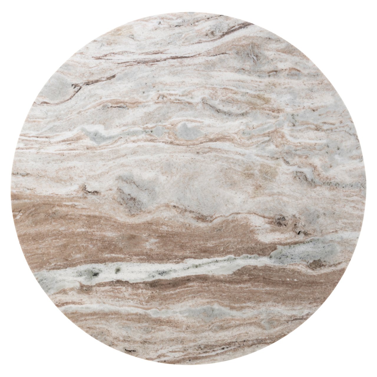 Richmond Interiors Marmor-Esstisch Nyon | ø 120 cm