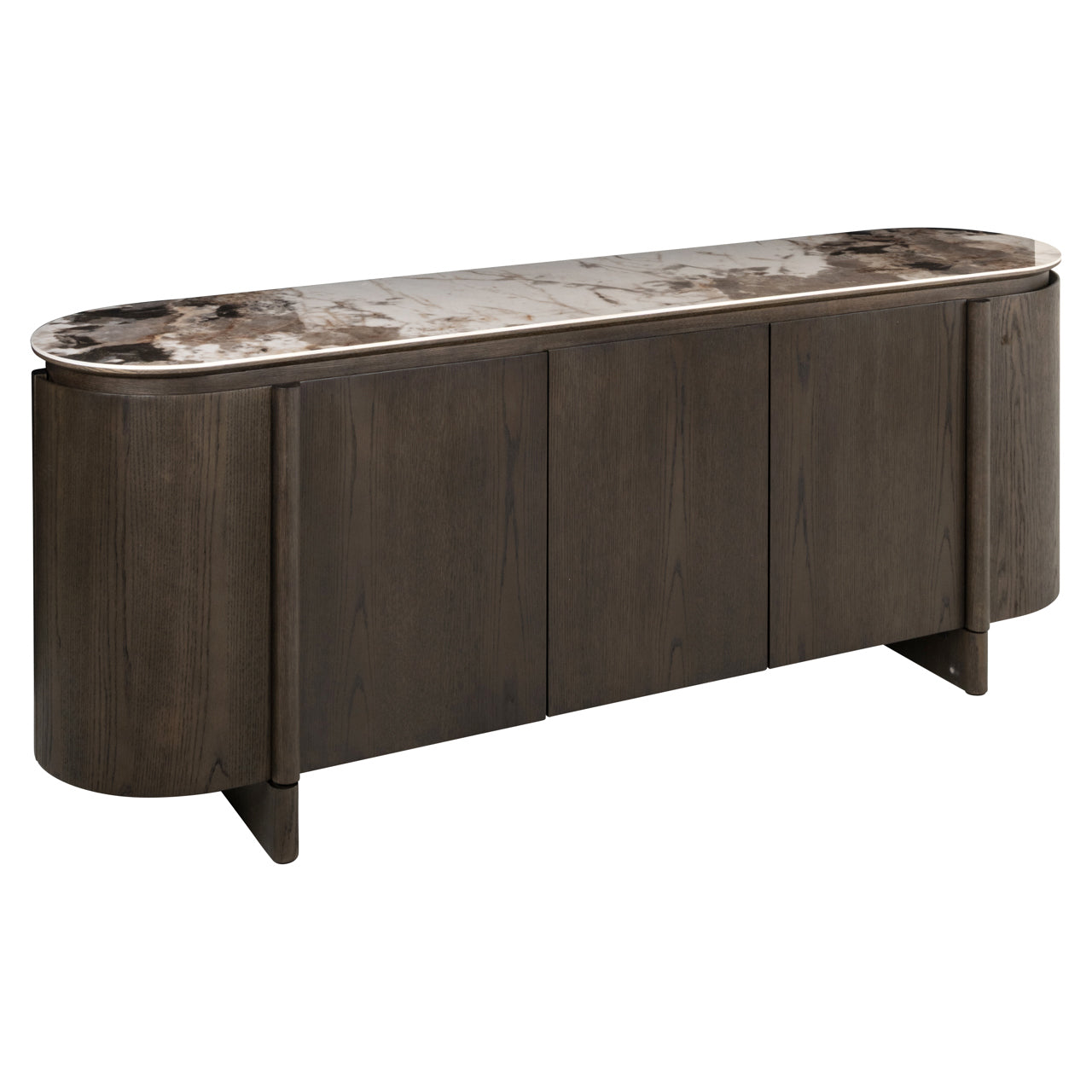 Richmond Interiors ovales Sideboard Langford | Braun