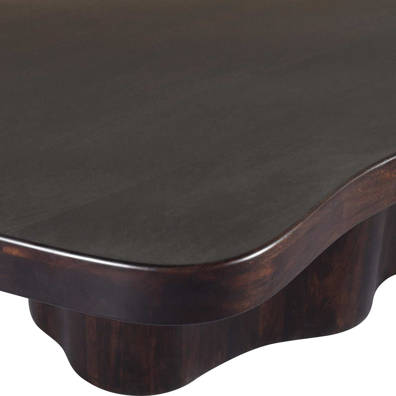 Richmond Interiors XL Esstisch Sherman in organischer Form aus Akazienholz | 230x139 cm