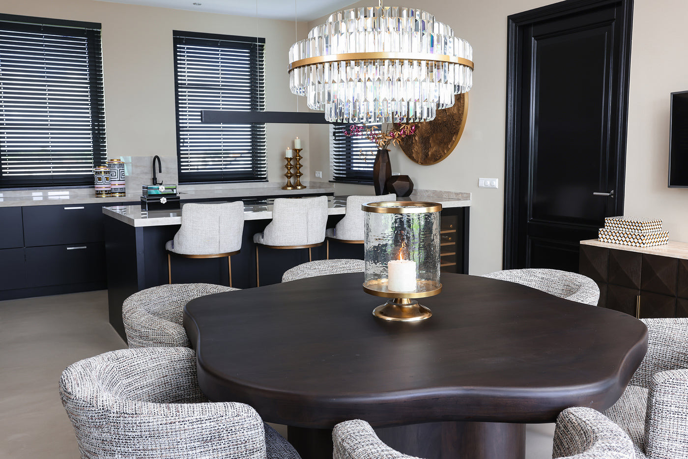 Richmond Interiors Dreh-Esszimmerstuhl Cheyenne | Nature