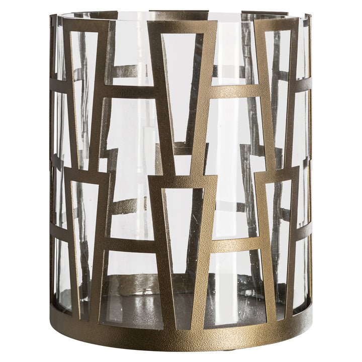 Richmond Interiors Windlicht Shandy | Antik Messing