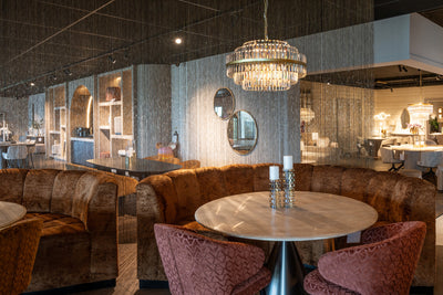 Richmond Interiors Deko-Objekt Curtain Vorhang aus Ketten Gold | H 353 cm