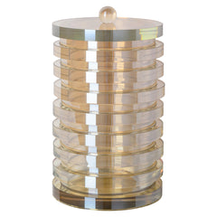 Richmond Interiors Joann Storage Jar Made Of Crystal Glass | H 25 cm