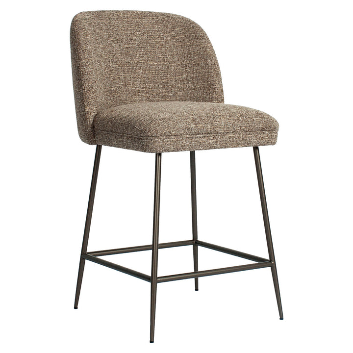 Richmond Interiors Barhocker Counterstuhl Pullitzer | Braun