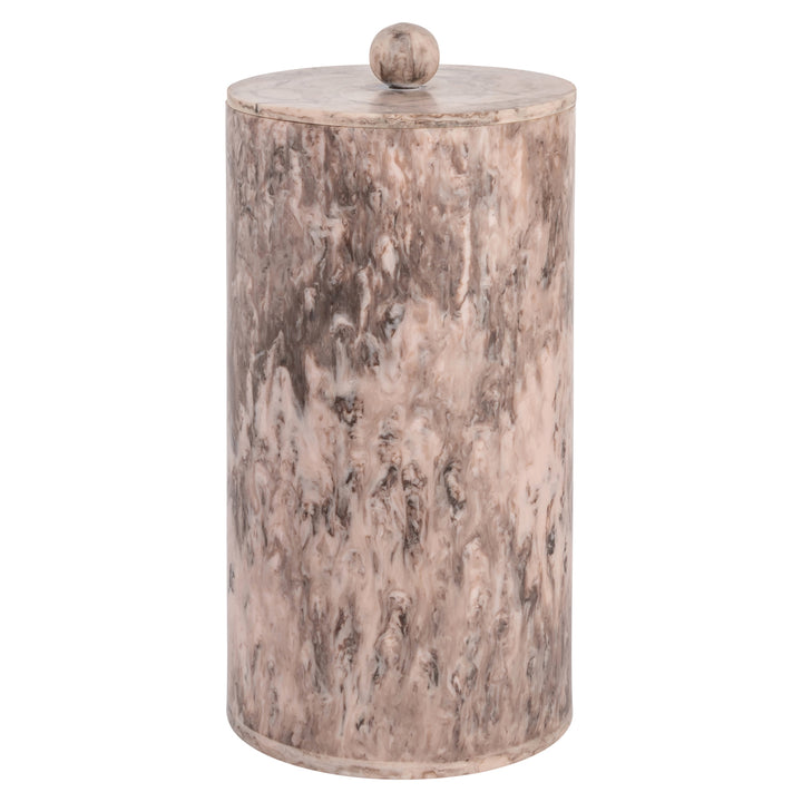 Storage box Rosaline chocolat brown storage jar large