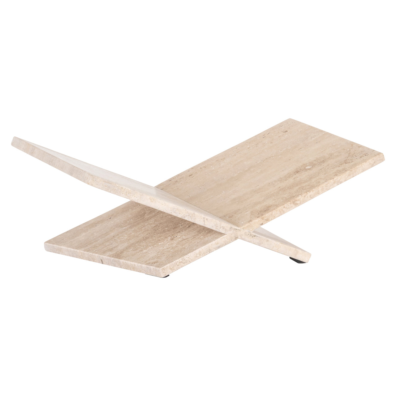 Richmond Interiors Travertin-Buchständer Belice | beige