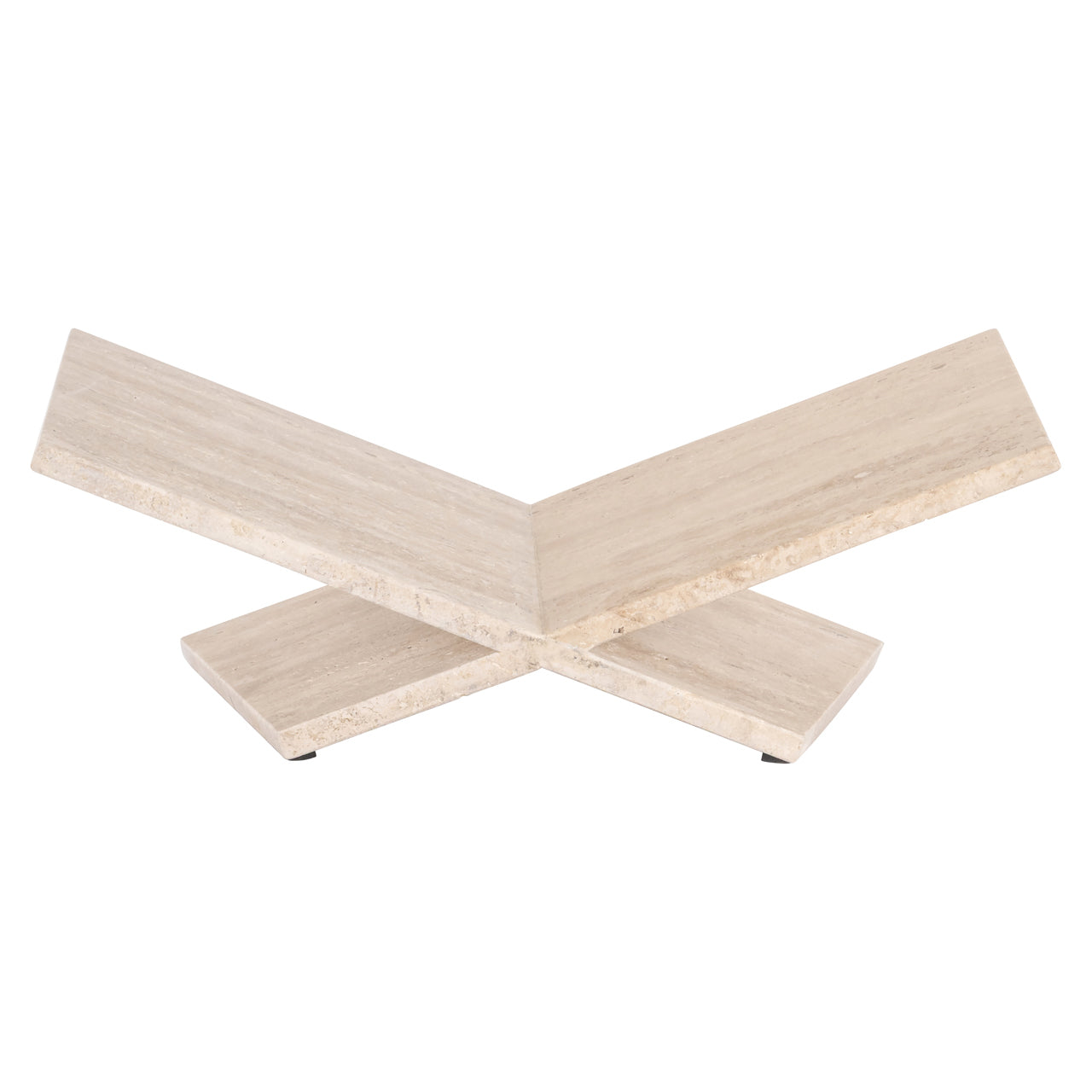 Richmond Interiors Travertin-Buchständer Belice | beige