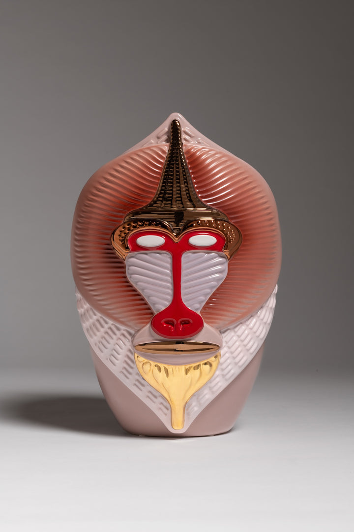 Bosa VASE PRIMATES MANDRILLUS