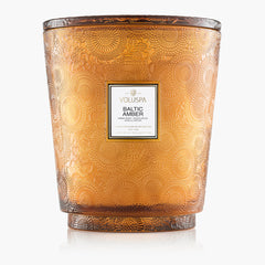 Voluspa 5 Wick Hearth Scented Candle Baltic Amber | 3.5 kg