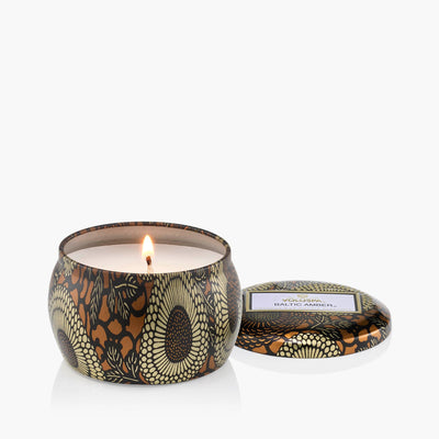 Voluspa Duftkerze Baltic Amber | Minidose mit Deckel