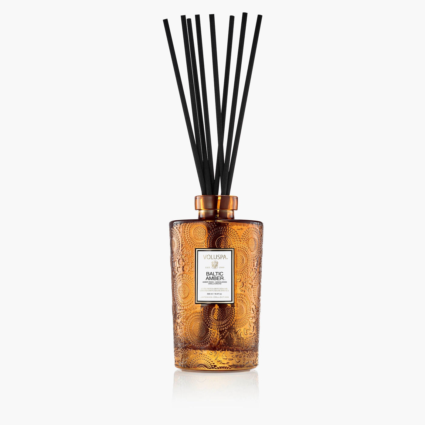 Voluspa Raumduft Baltic Amber | Luxe Diffuser mit Duftstäbchen