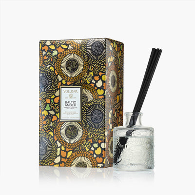 Voluspa Raumduft Baltic Amber | Diffuser mit Duftstäbchen