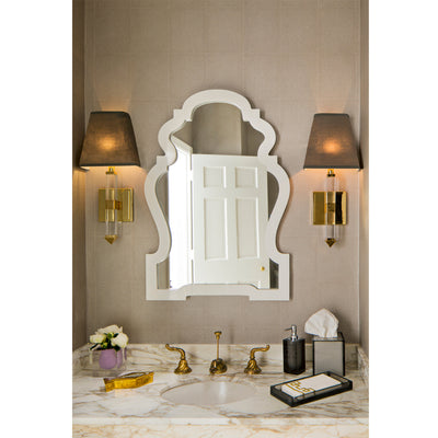 Jonathan Adler Kosmetiktuchbox Hollywood | Rauchgrau