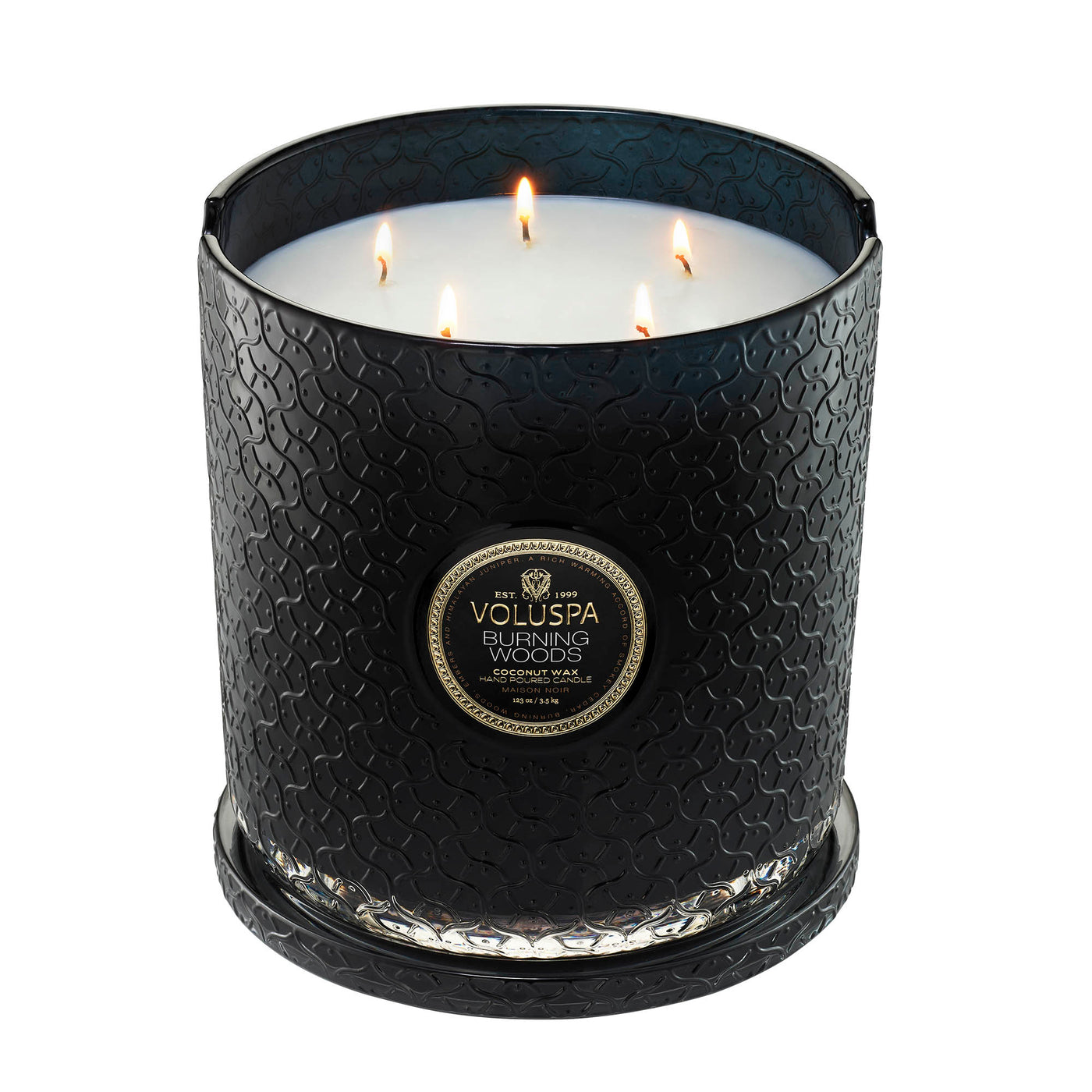 Voluspa 5-Docht Duftkerze Burning Woods | 3,5 kg