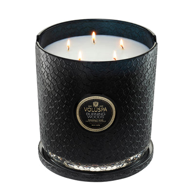 Voluspa 5-Docht Duftkerze Burning Woods | 3,5 kg