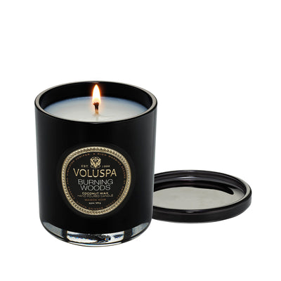 Voluspa Duftkerze Burning Woods | Classic Candle