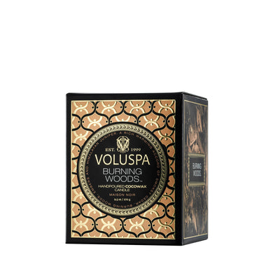 Voluspa Duftkerze Burning Woods | Classic Candle