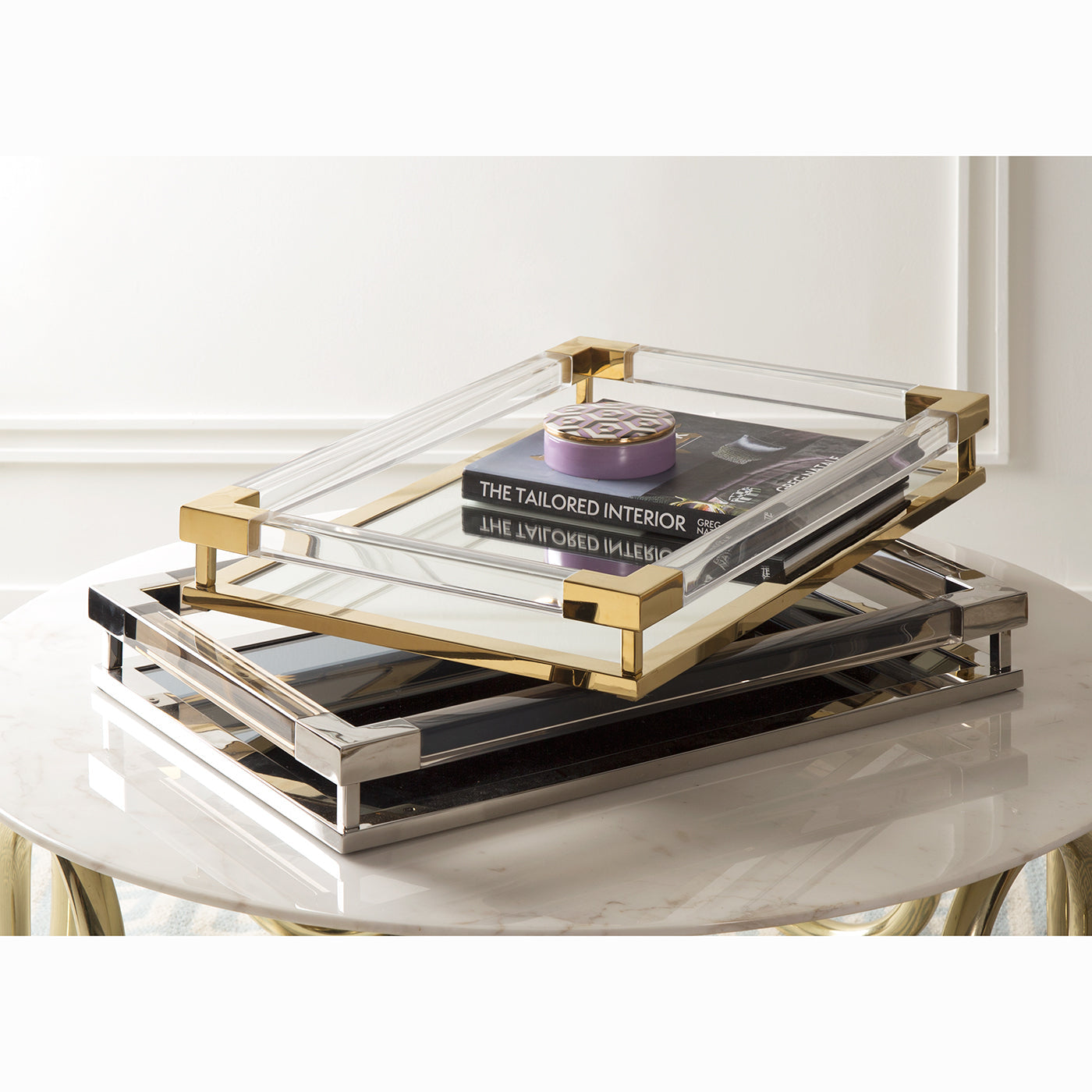 Jonathan Adler Servier- und Dekotablett Jacques Tray | groß