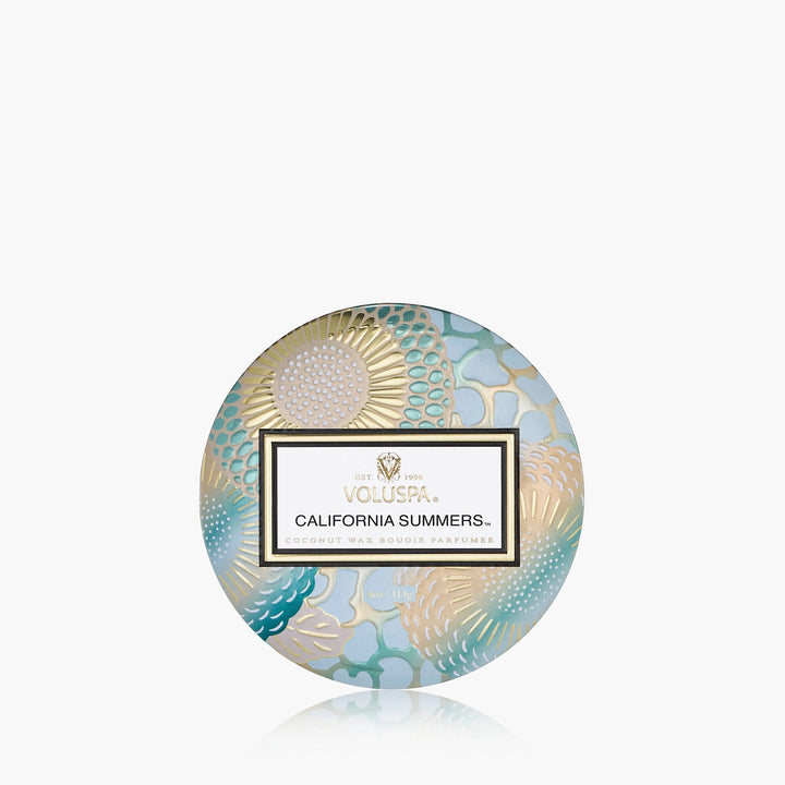 Voluspa Duftkerze California Summers | Minidose mit Deckel