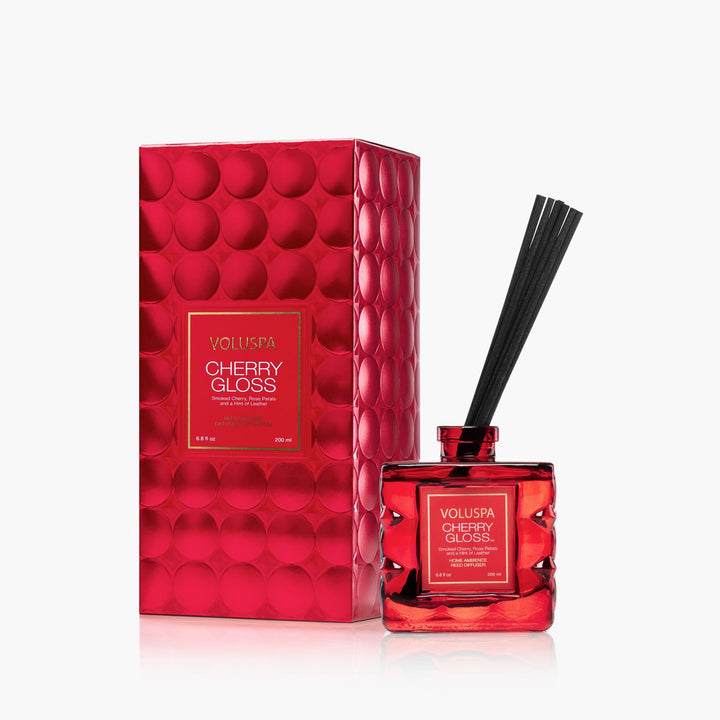 Voluspa Room Fragrance Cherry Gloss | Diffuser with Scent Sticks
