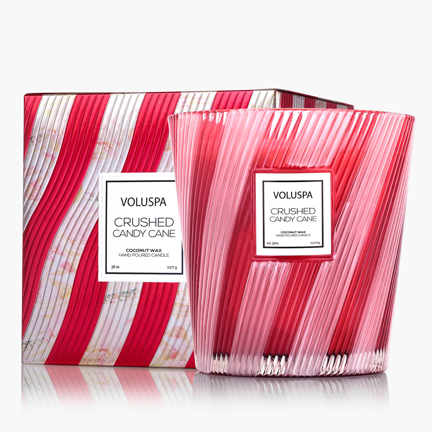 Voluspa 3-Docht Duftkerze Crushed Candy Cane | 1.077 g