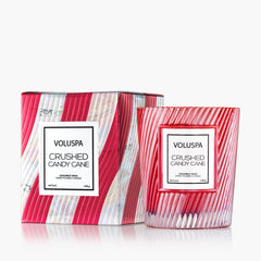 Voluspa Scented Candle Crushed Candy Cane | Classic Candle