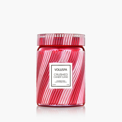 Voluspa Duftkerze Crushed Candy Cane | Large Jar