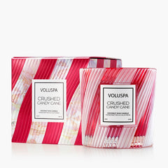 Voluspa Duftkerze Crushed Candy Cane | Luxe Classic Candle