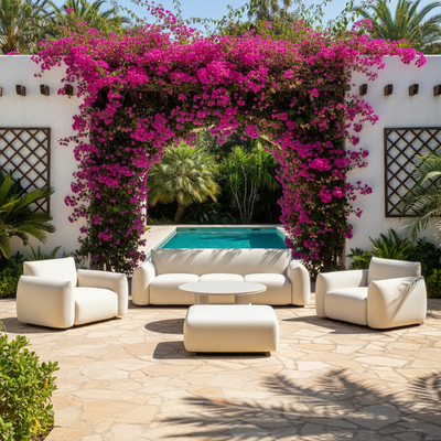 Richmond Interiors runder Outdoor Couchtisch Quinn | ø 86 cm