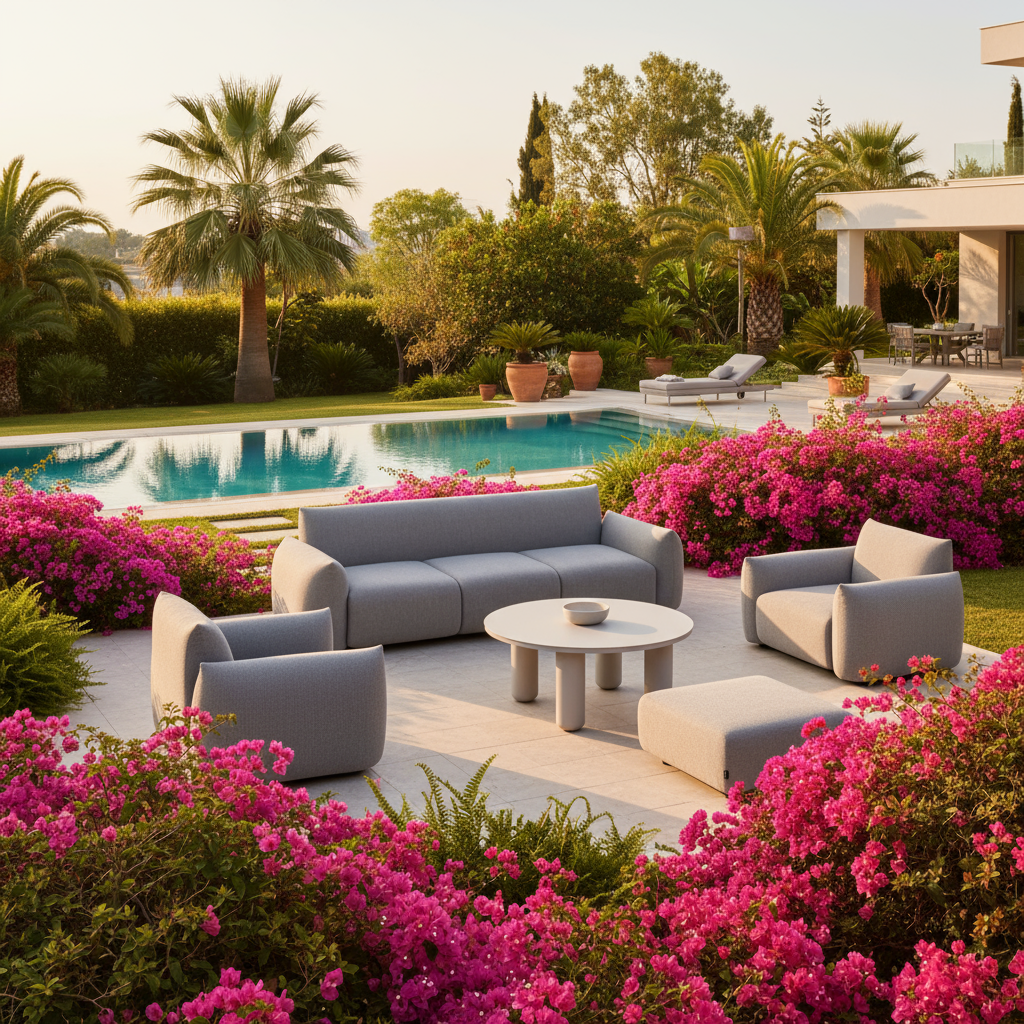 Richmond Interiors 3-Sitzer Outdoor Sofa Dawson | Greige