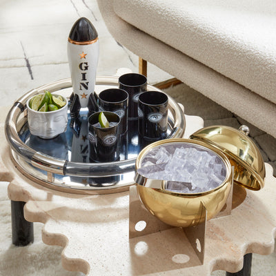Jonathan Adler rundes Servier- und Dekotablett Jacques Tray