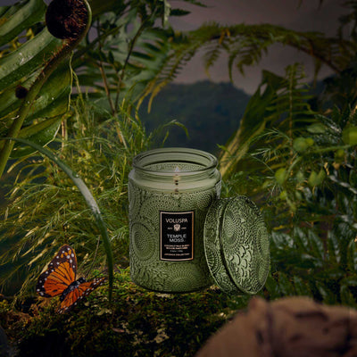 Voluspa Duftkerze Temple Moss | Small Jar