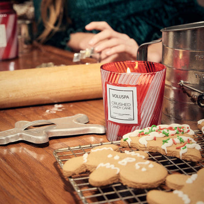 Voluspa Duftkerze Crushed Candy Cane | Classic Candle