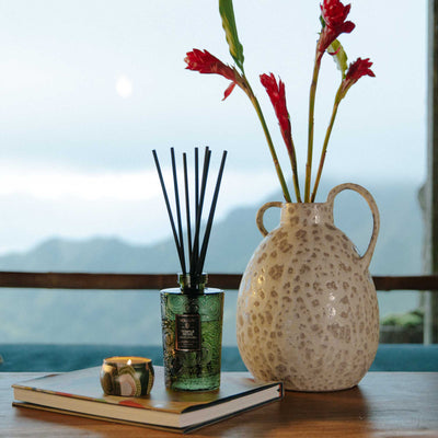 Voluspa Raumduft Temple Moss | Luxe Diffuser mit Duftstäbchen