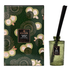 Voluspa Room Fragrance Temple Moss | Luxury Diffuser with Scent Sticks