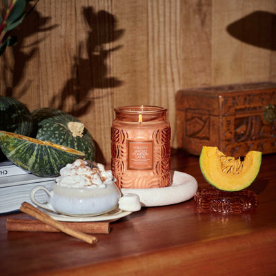Voluspa Duftkerze Spiced Pumpkin Latte | Large Jar