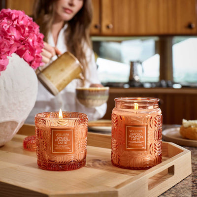 Voluspa Duftkerze Spiced Pumpkin Latte | Large Jar