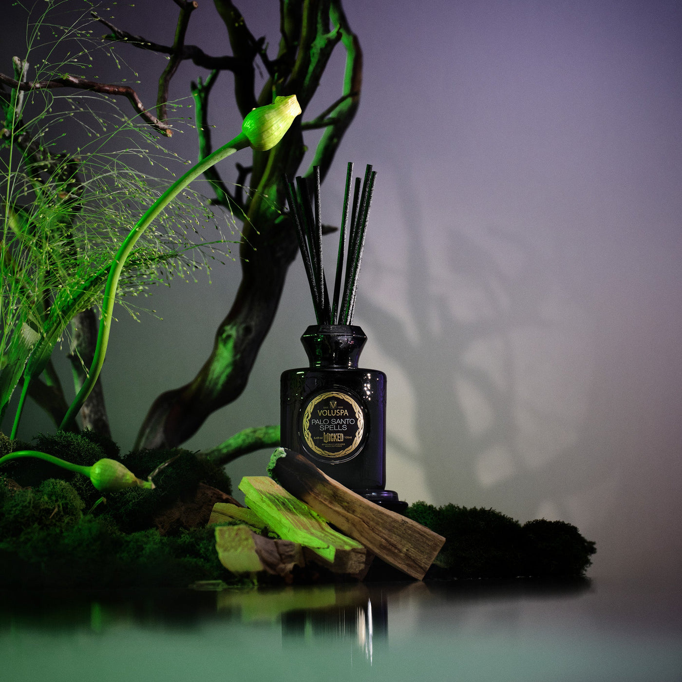 Voluspa Raumduft Wicked Palo Santo Spells | Diffuser mit Duftstäbchen