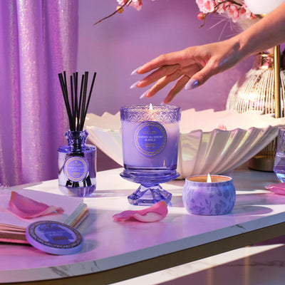 Voluspa Duftkerze Wicked Cherry Blossom Bubble | Minidose mit Deckel