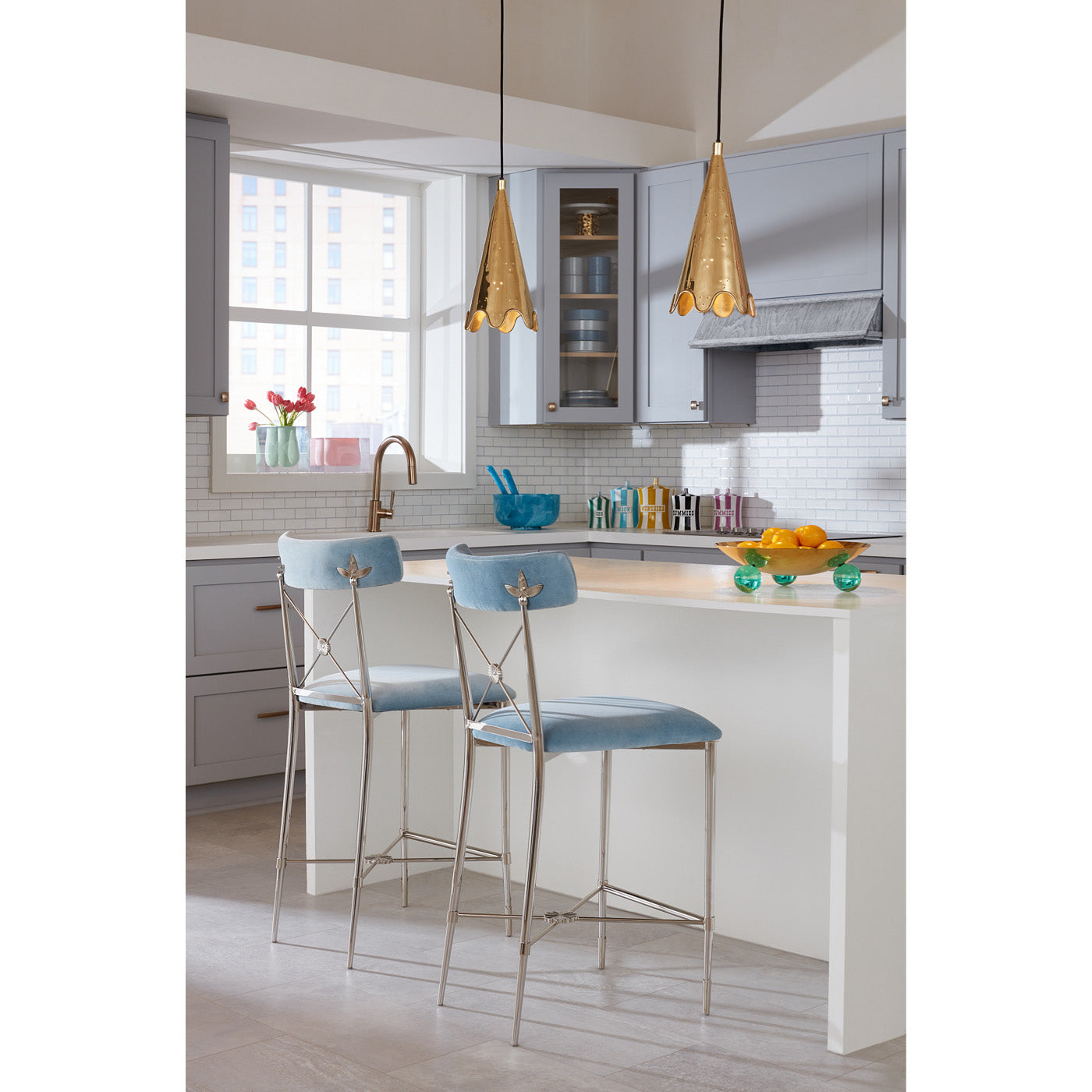 Jonathan Adler Dekoschale Globo Tripod