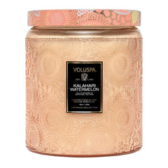 Voluspa 2 Wick Hearth Scented Candle Kalahari Watermelon Luxe Jar | 1.25 kg