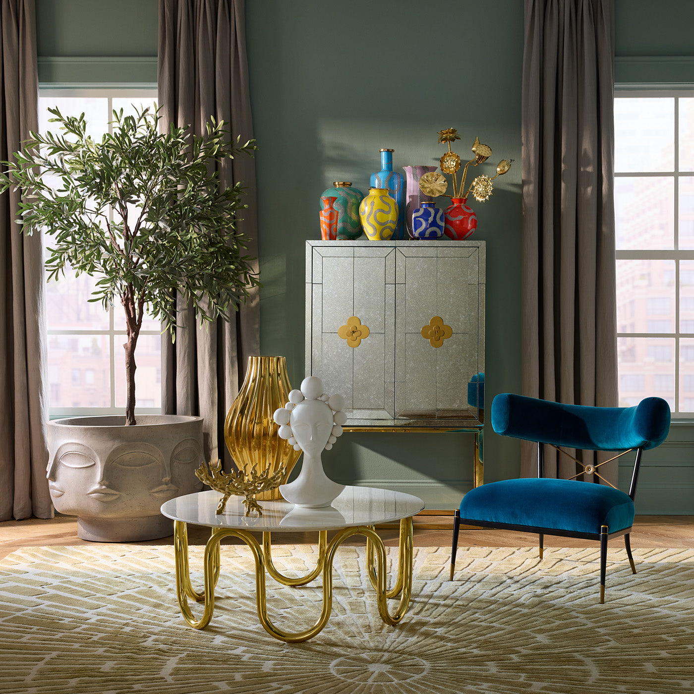 Jonathan Adler Pflanztopf Dora Maar | ø 81 cm