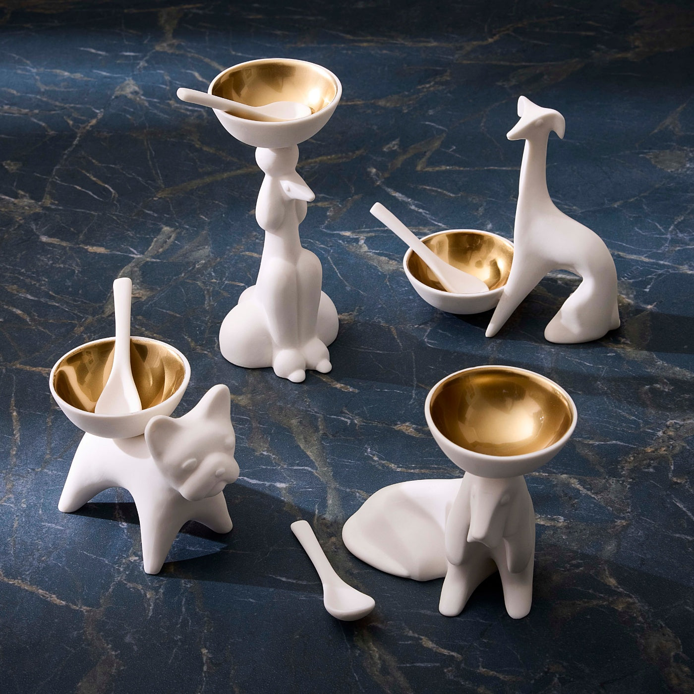 Jonathan Adler Salz- & Pfeffer Schälchen Greyhound