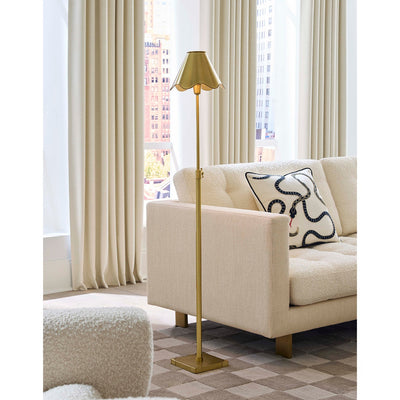 Jonathan Adler Stehlampe Ripple Articulating | Gold