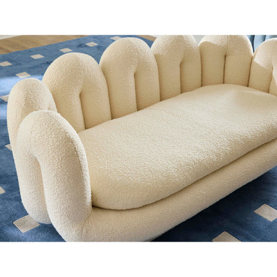 Jonathan Adler Apartment Sofa Serpentine | Olympus Ivory