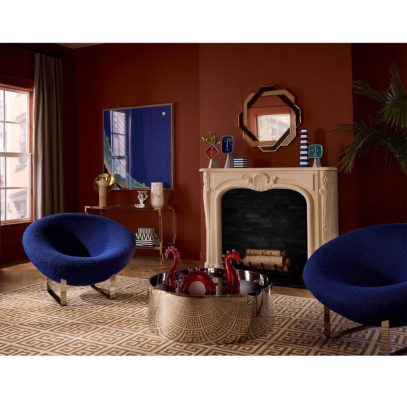 Jonathan Adler Acryl Skulptur Dragon | 3-teilig