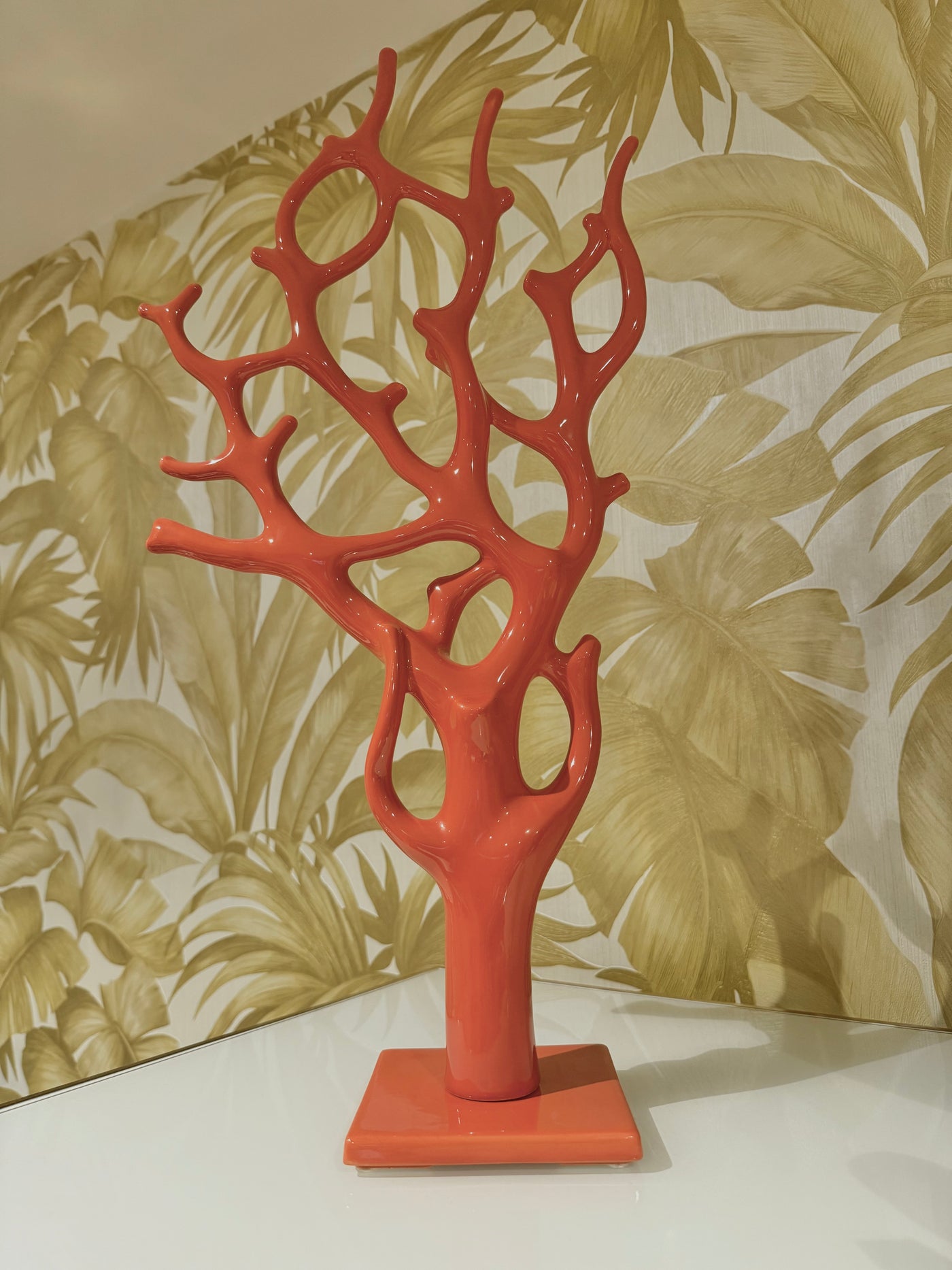 Bosa Skulptur Koralle | Glossy Orange Khaki